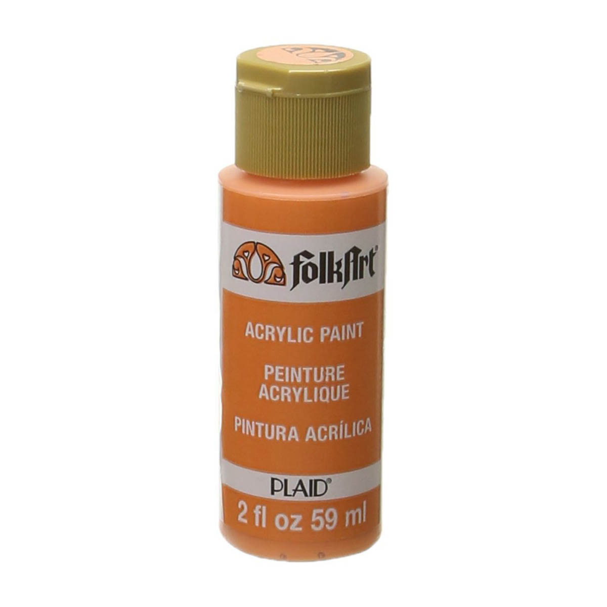 FolkArt ® Acrylic Colors - Medium Orange, 2 oz. - 684