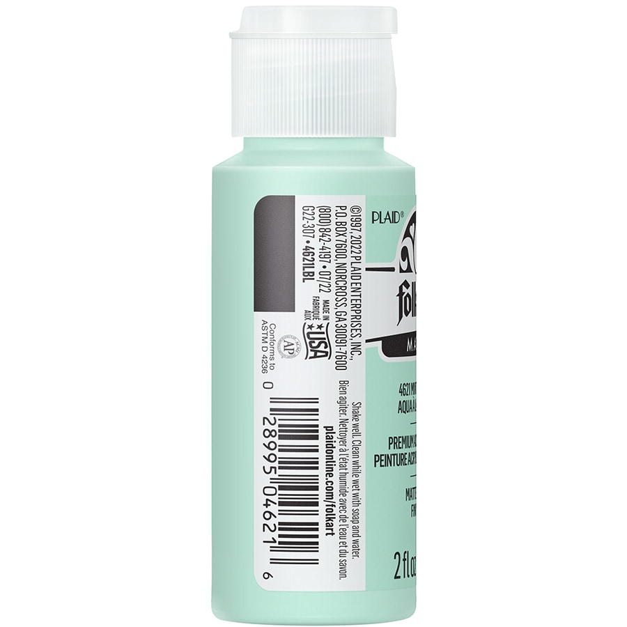 FolkArt ® Acrylic Colors - Minted Aqua, 2 oz. - 4621