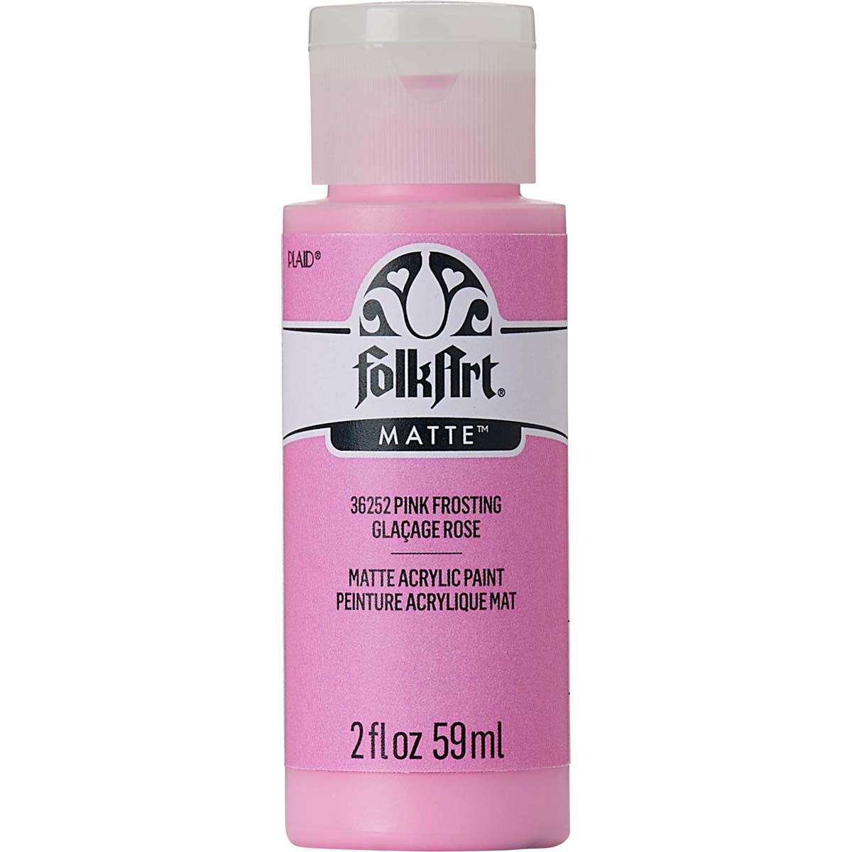 FolkArt ® Acrylic Colors - Pink Frosting, 2 oz. - 36252