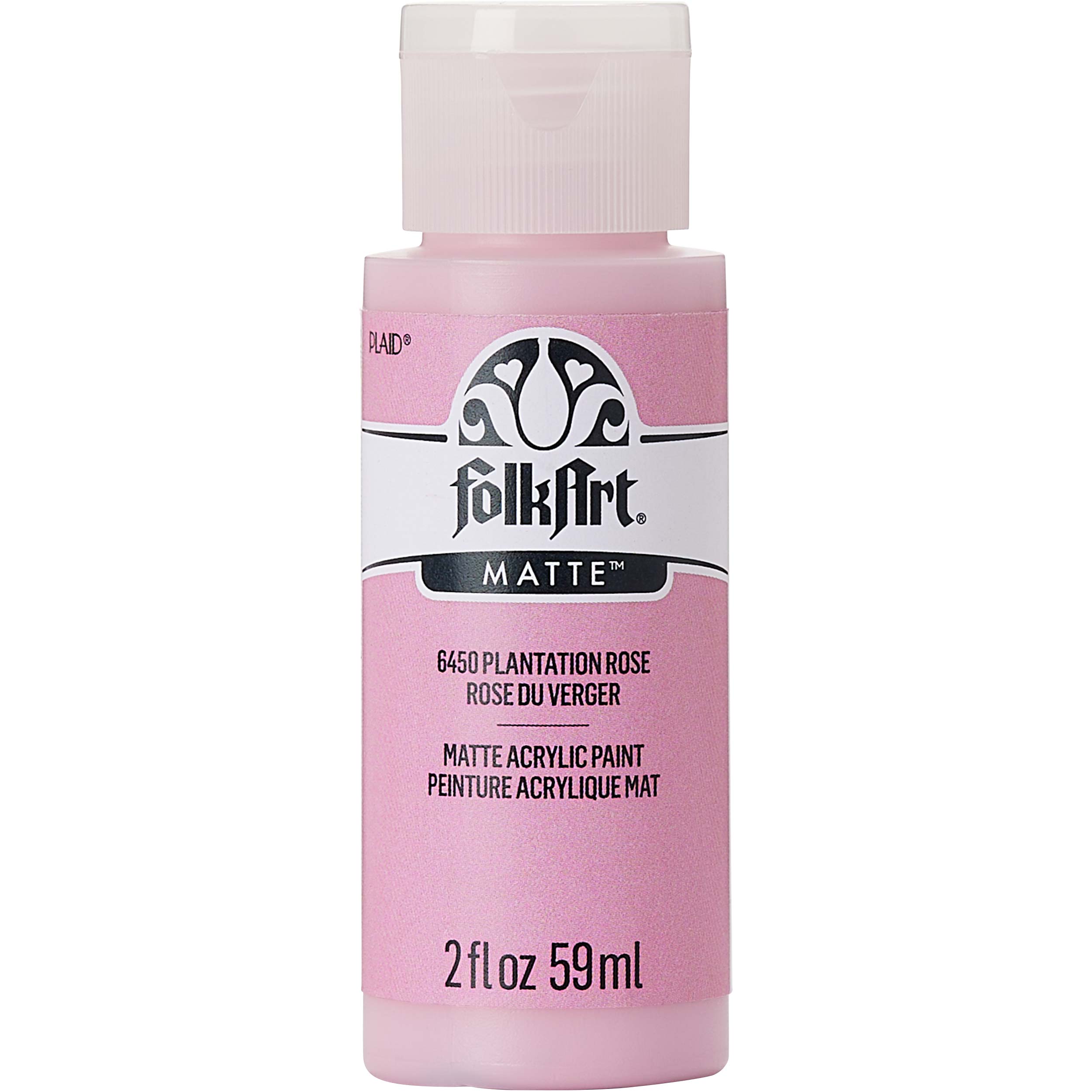 FolkArt ® Acrylic Colors - Plantation Rose, 2 oz. - 6450