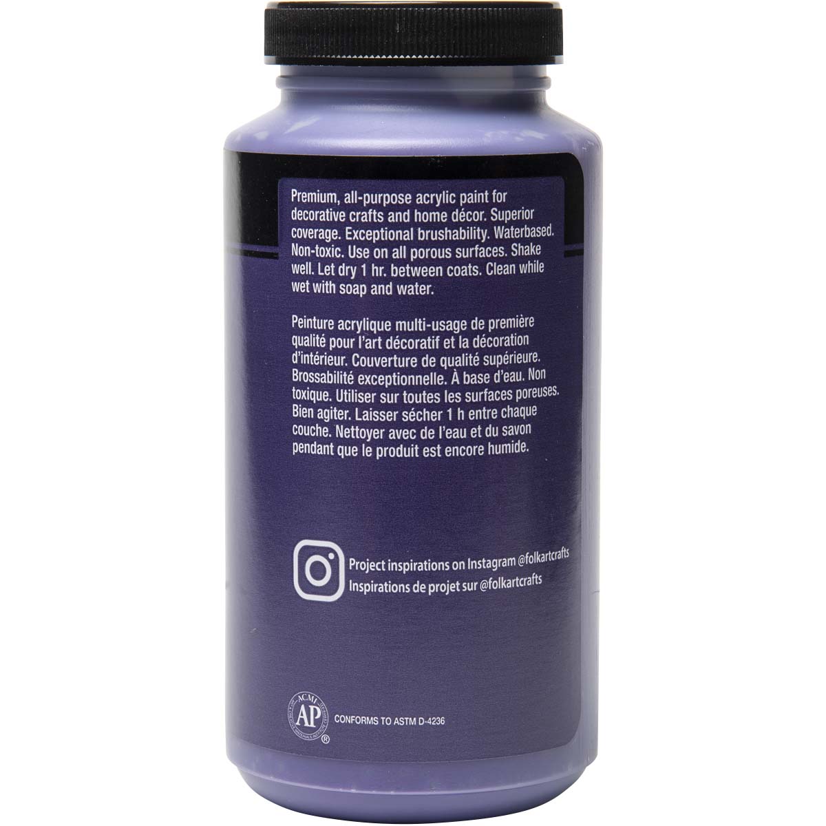 FolkArt ® Acrylic Colors - Purple, 16 oz. - 6369