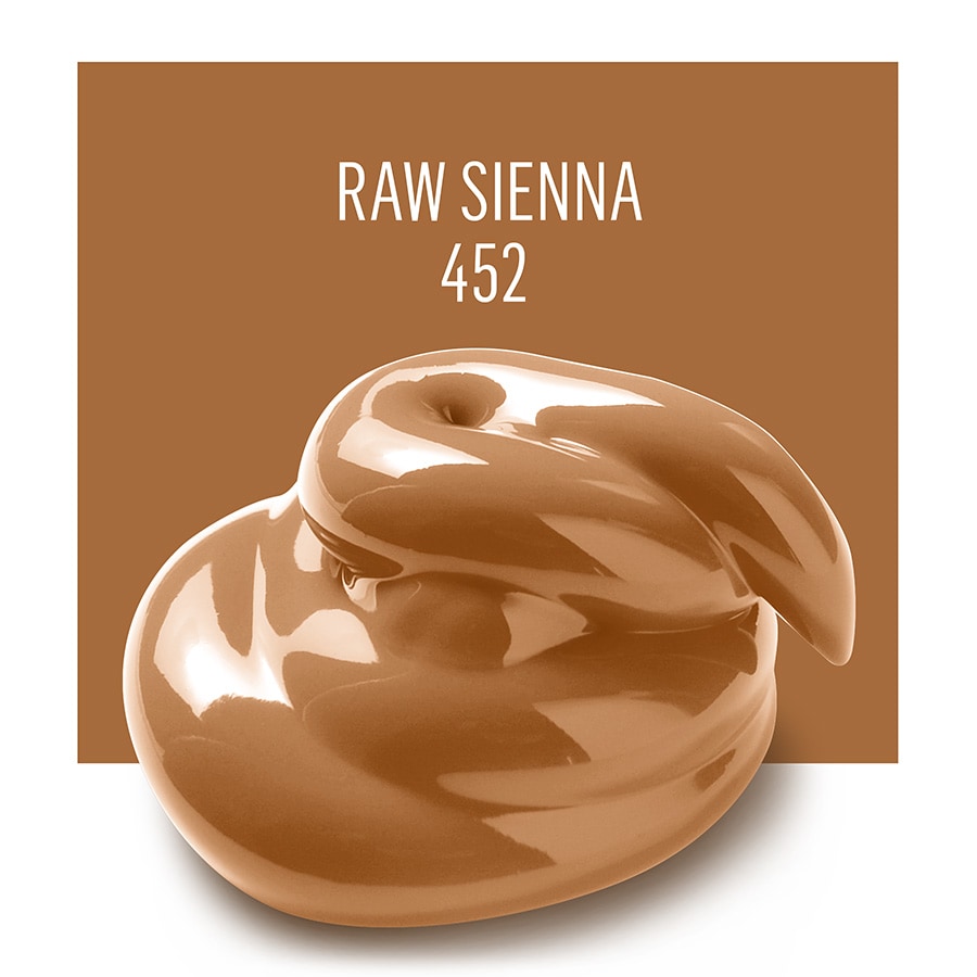 FolkArt ® Acrylic Colors - Raw Sienna, 2 oz. - 452