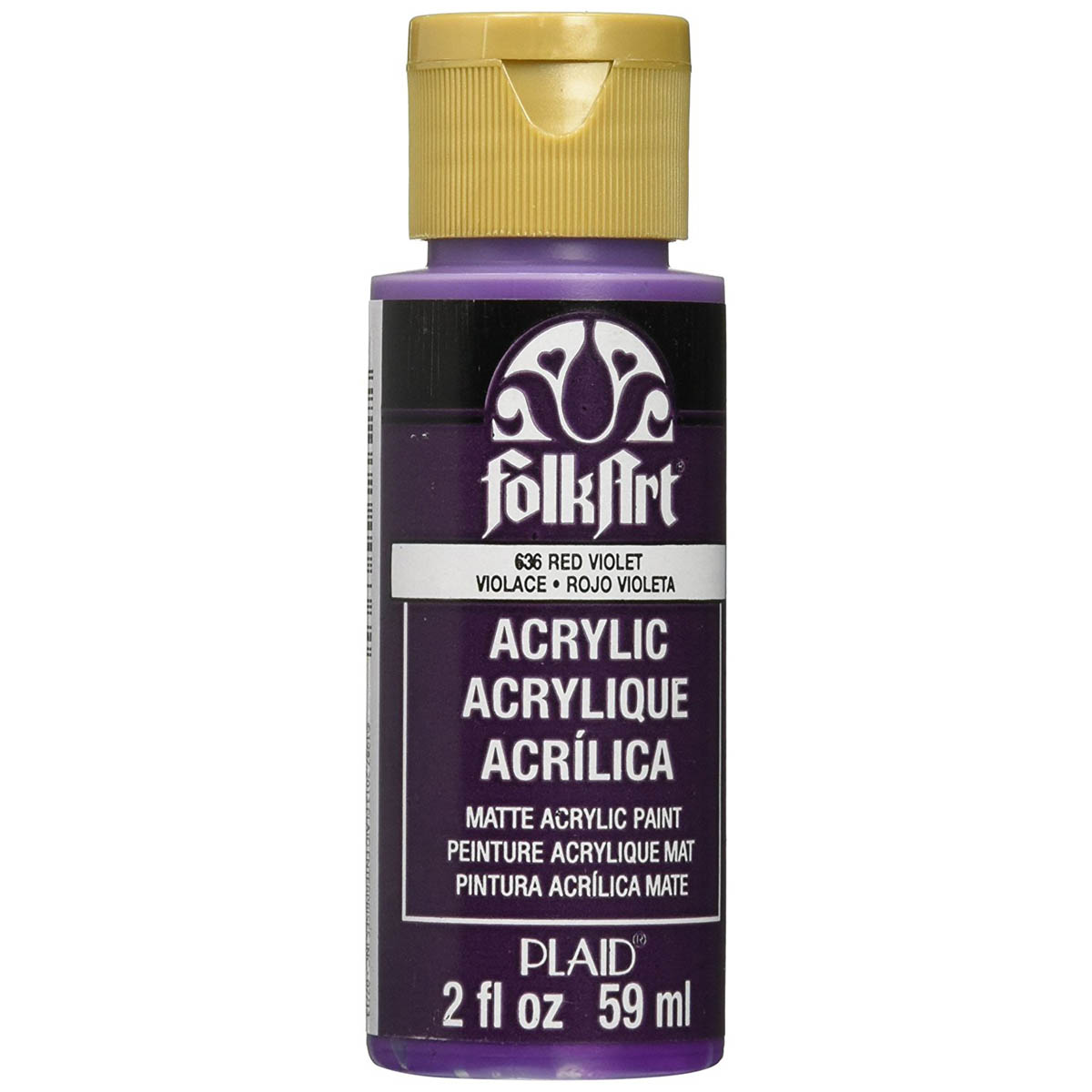 FolkArt ® Acrylic Colors - Red Violet, 2 oz. - 636