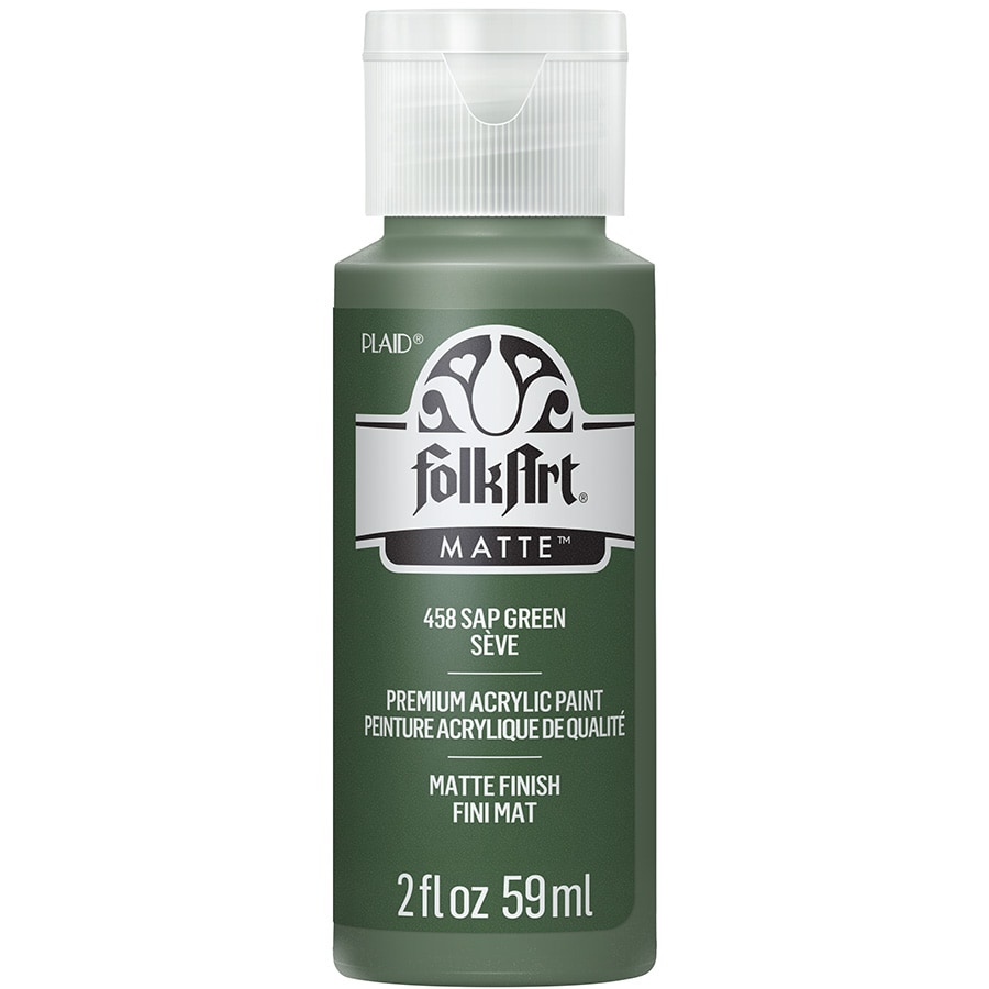 FolkArt ® Acrylic Colors - Sap Green, 2 oz. - 458