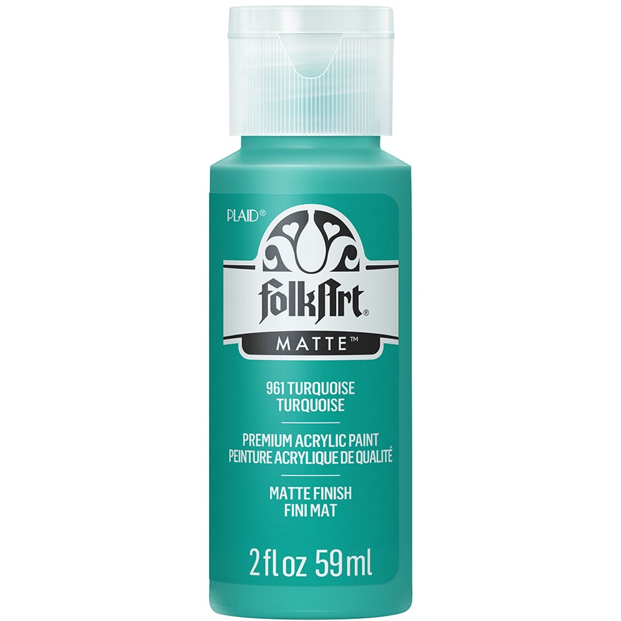 FolkArt ® Acrylic Colors - Turquoise, 2 oz. - 961