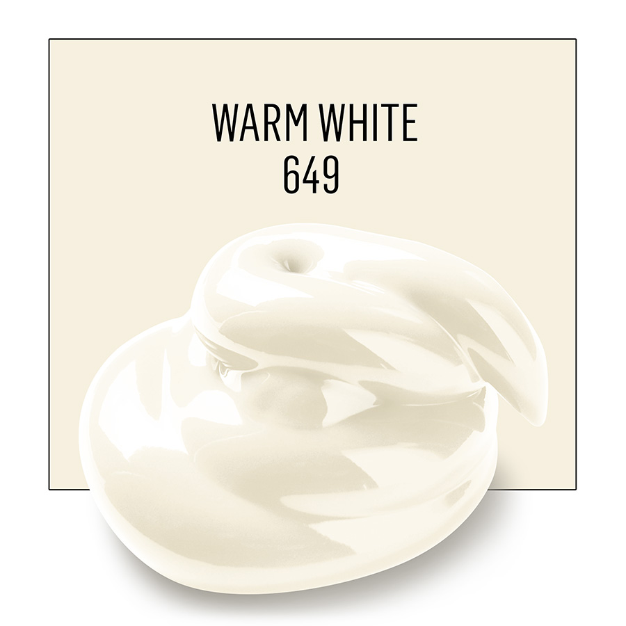 FolkArt ® Acrylic Colors - Warm White, 2 oz. - 649