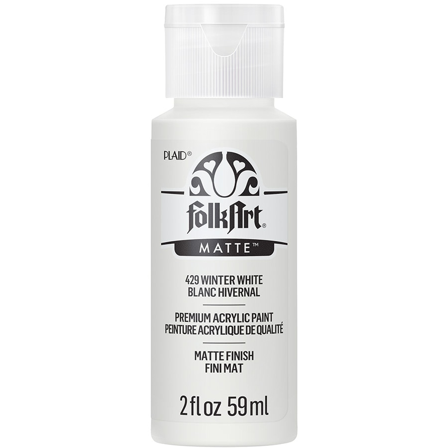 FolkArt ® Acrylic Colors - Winter White, 2 oz. - 429