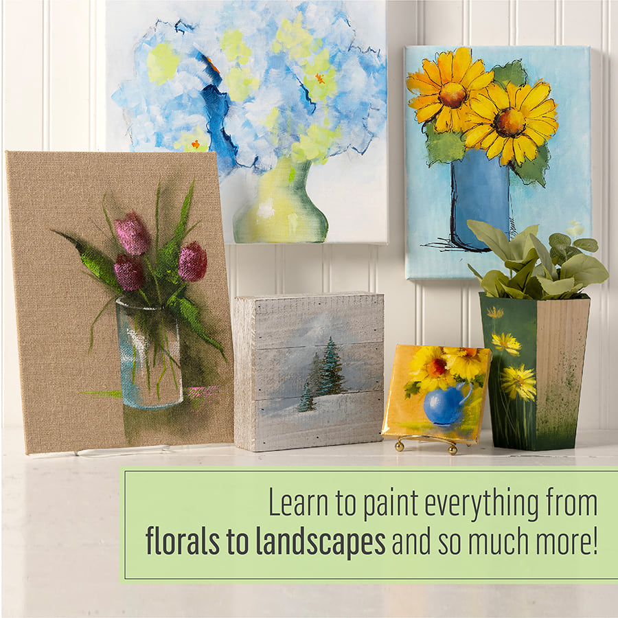 FolkArt ® Art Talk with Andy Jones - Studio Paint Kit - 90286