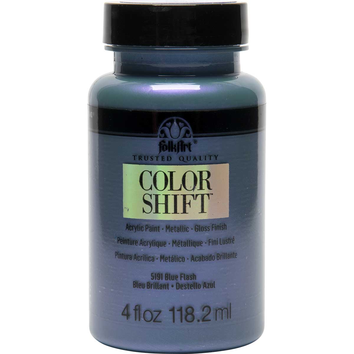FolkArt ® Color Shift™ Acrylic Paint - Blue Flash, 4 oz. - 5191