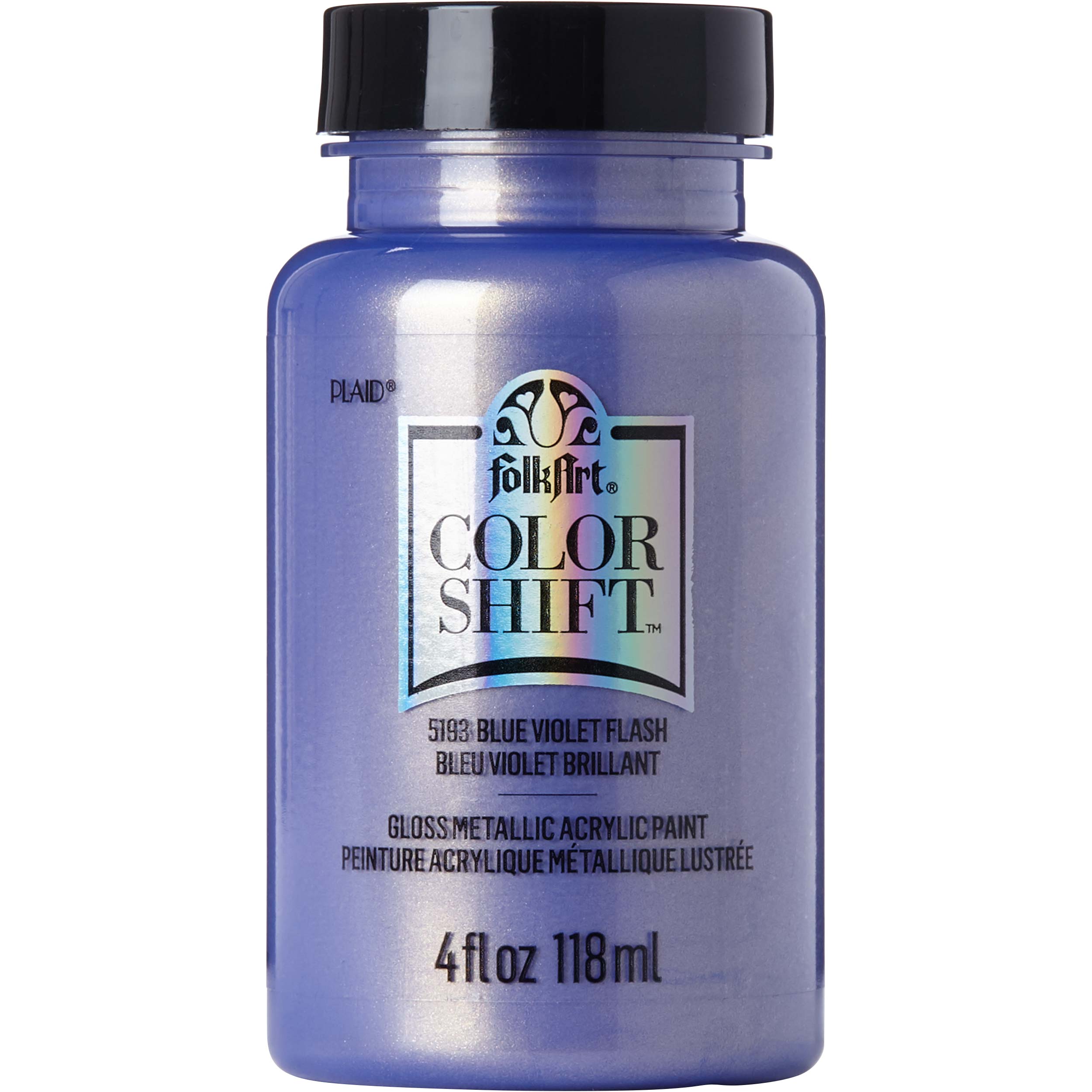 FolkArt ® Color Shift™ Acrylic Paint - Blue Violet Flash, 4 oz. - 5193