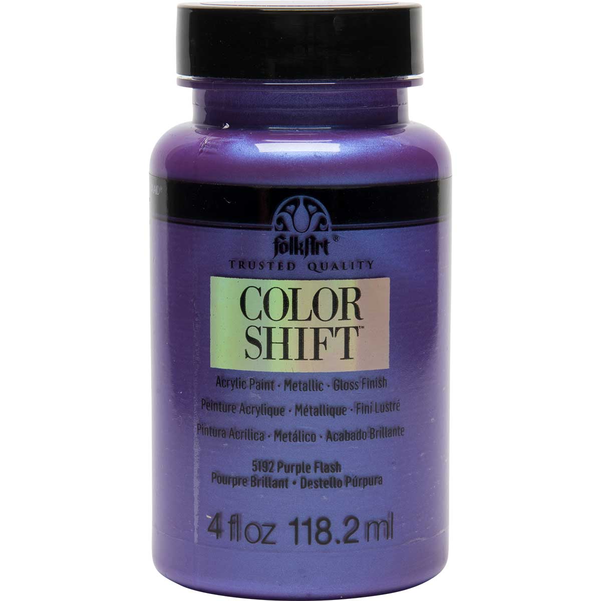 FolkArt ® Color Shift™ Acrylic Paint - Purple Flash, 4 oz. - 5192