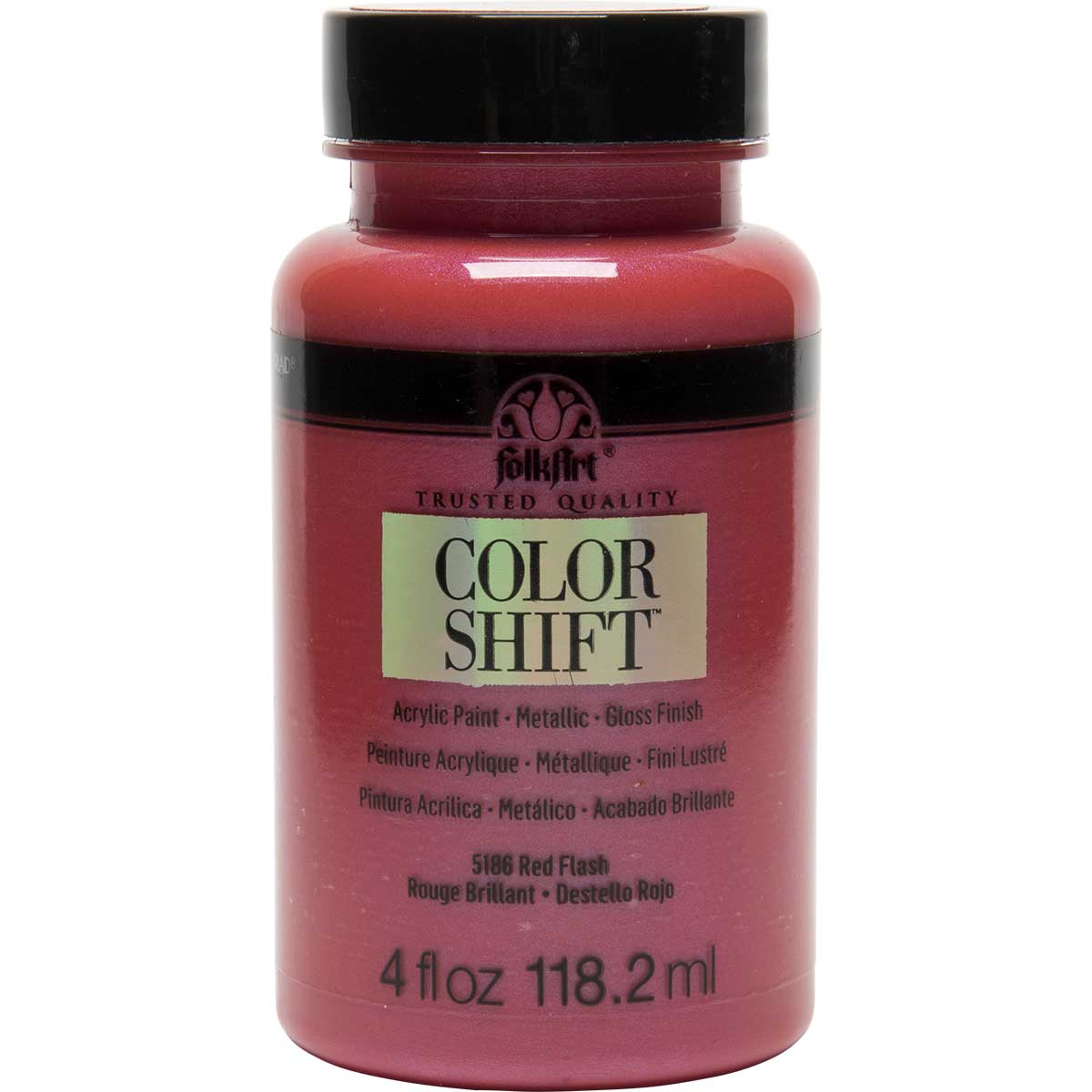 FolkArt ® Color Shift™ Acrylic Paint - Red Flash, 4 oz. - 5186