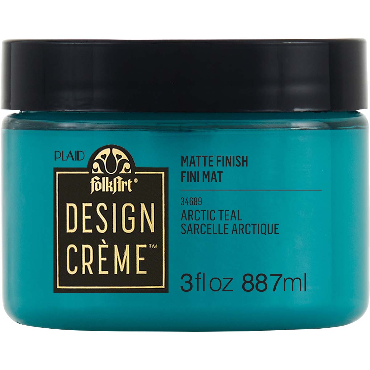 FolkArt ® Design Creme™ - Arctic Teal, 3 oz. - 34689