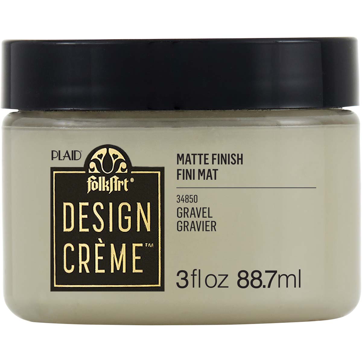 FolkArt ® Design Creme™ - Gravel, 3 oz. - 34850