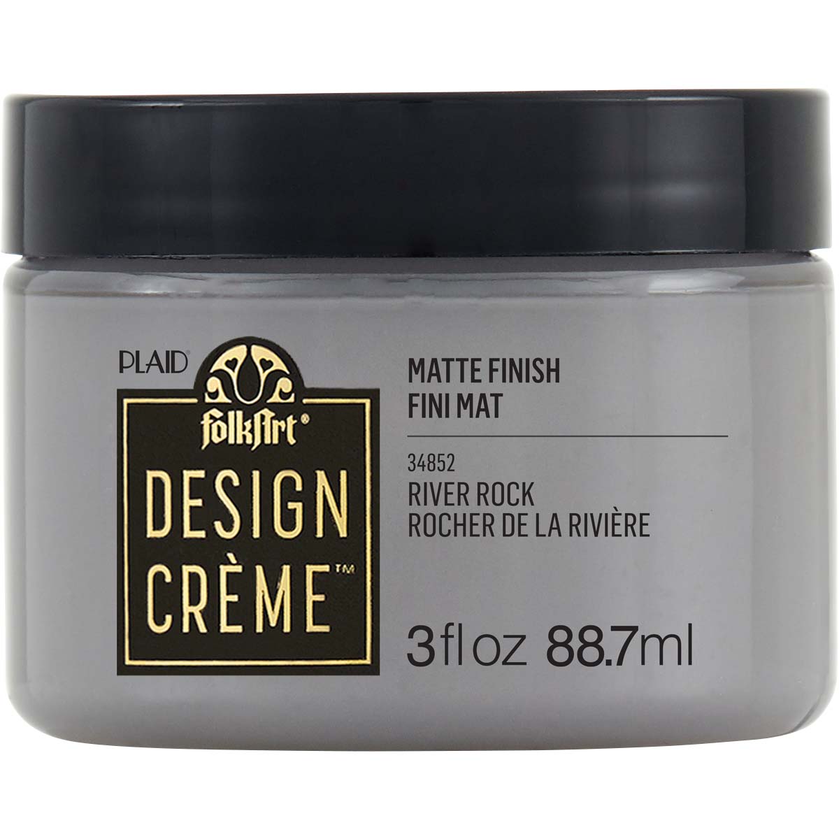 FolkArt ® Design Creme™ - River Rock, 3 oz. - 34852