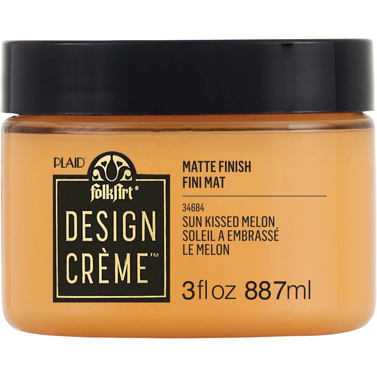 FolkArt ® Design Creme™ - Sun Kissed Melon, 3 oz. - 34684