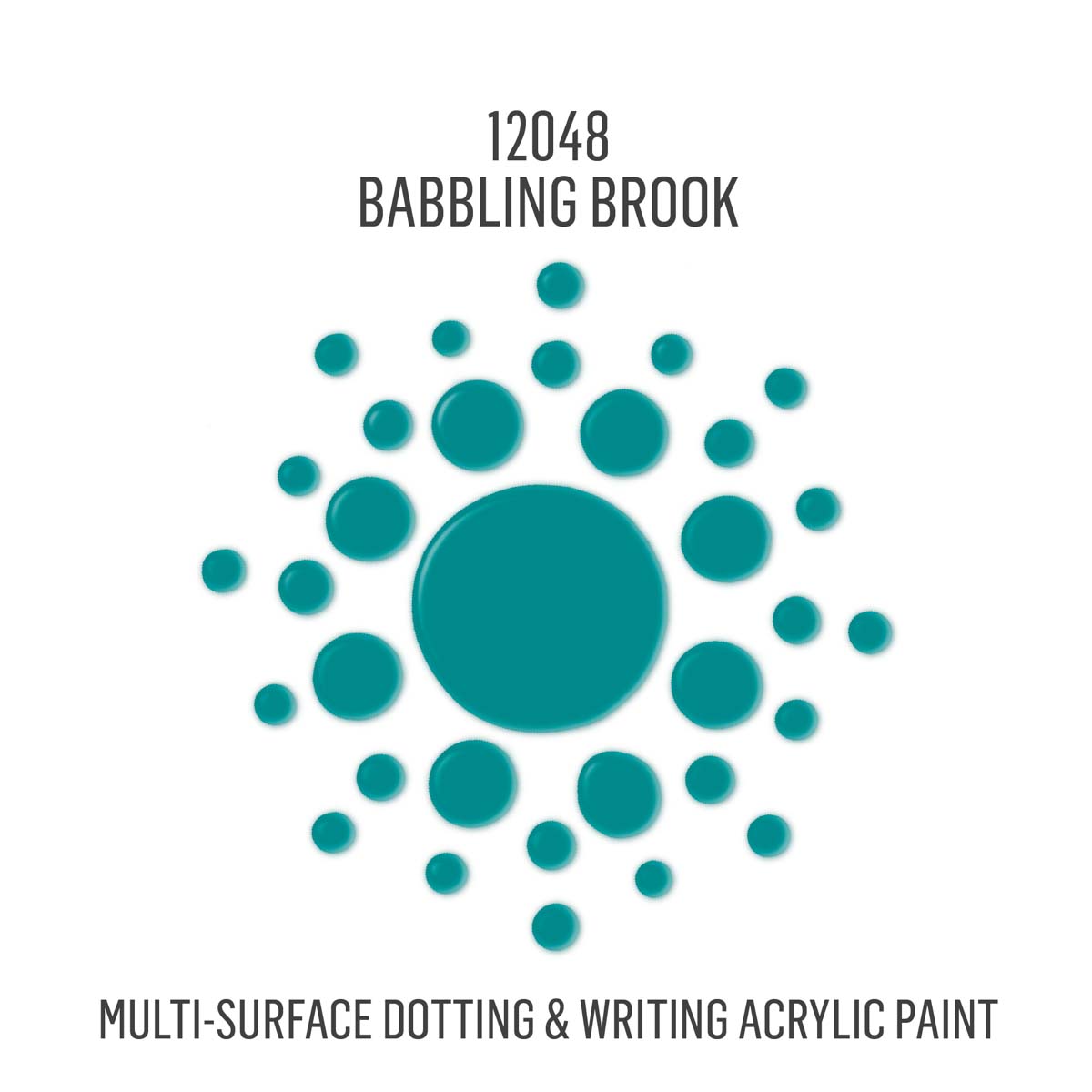 FolkArt® Dots™ Acrylic Paint - Babbling Brook, 2 oz. - 12048