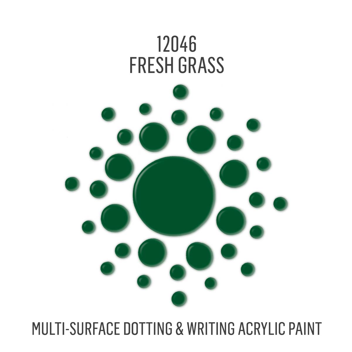 FolkArt® Dots™ Acrylic Paint - Fresh Green, 2 oz. - 12046
