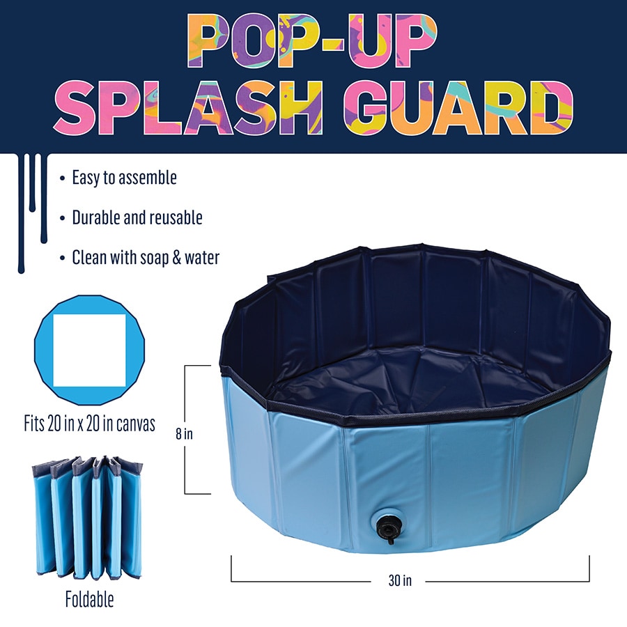 FolkArt ® Drizzle™ Tools - Splash Guard - 50824