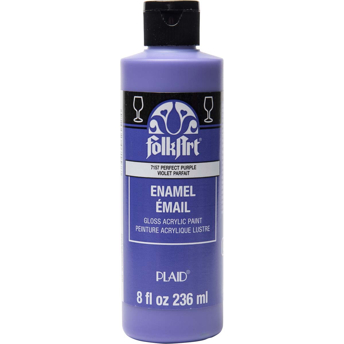 FolkArt ® Enamels™ - Perfect Purple, 8 oz. - 7157