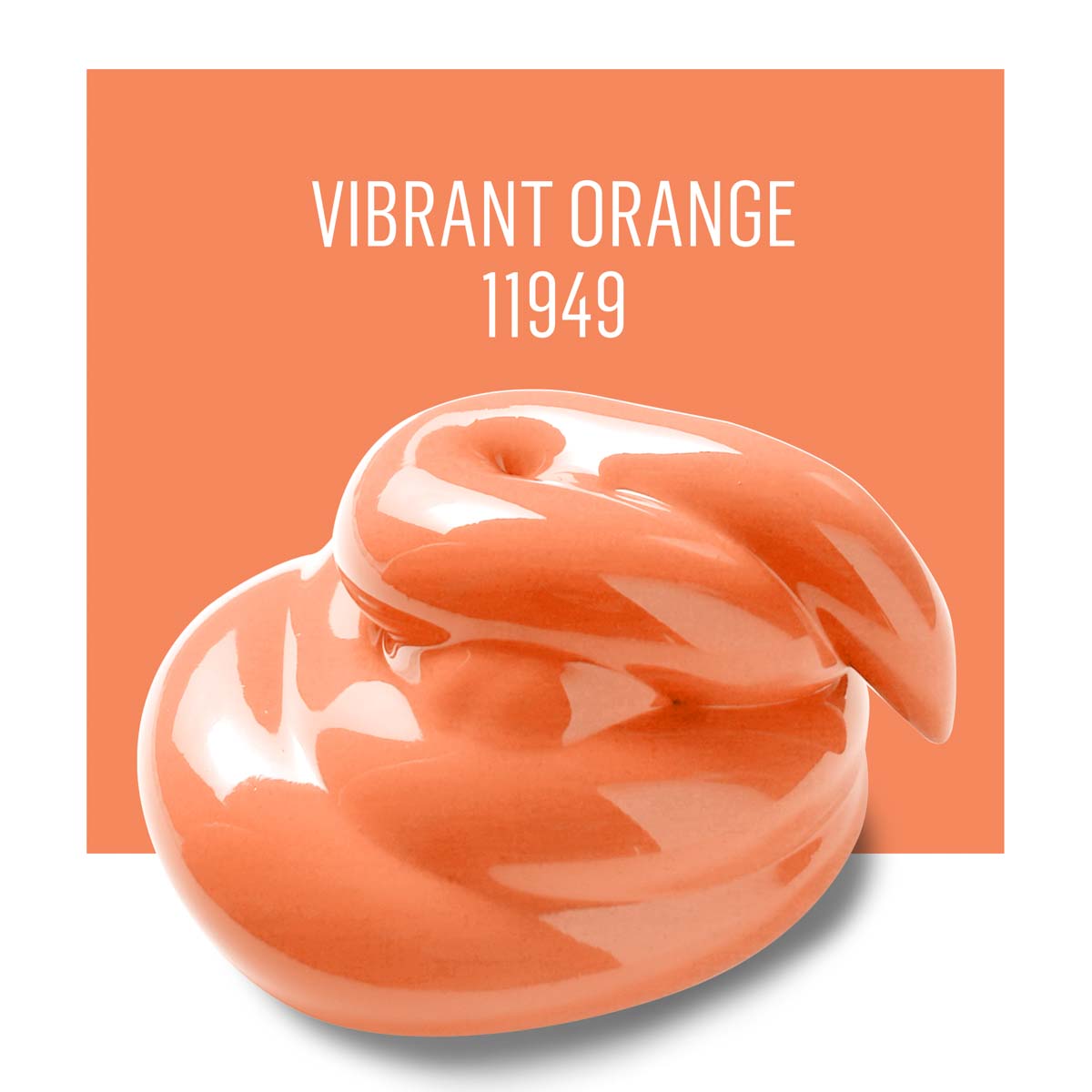FolkArt ® Enamels™ - Vibrant Orange, 2 oz. - 11949
