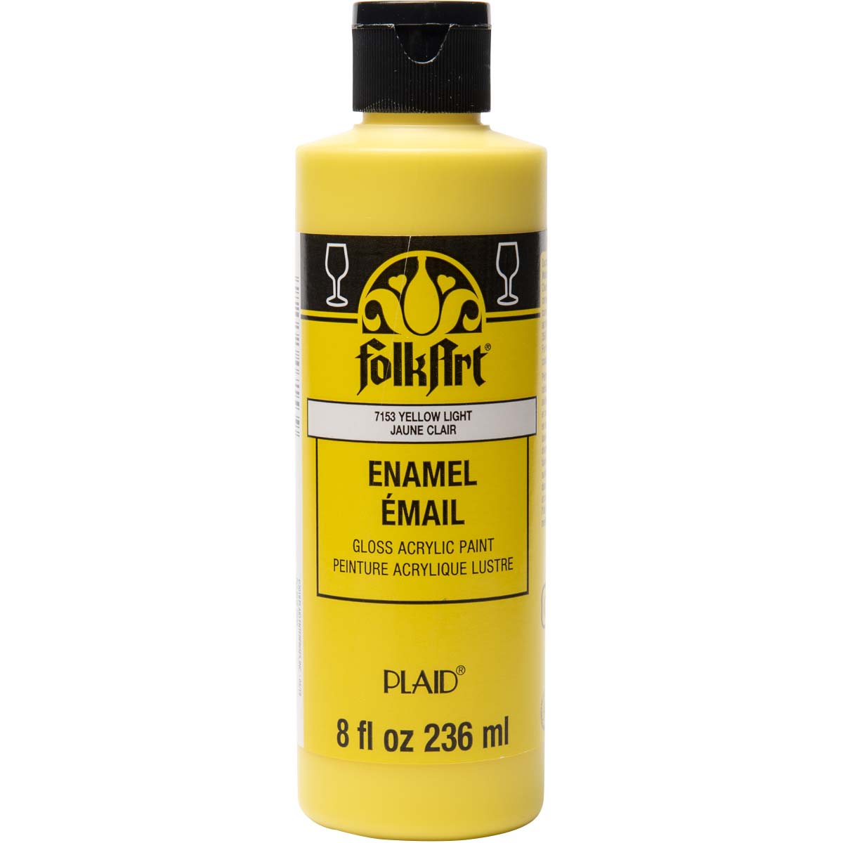 FolkArt ® Enamels™ - Yellow Light, 8 oz. - 7153