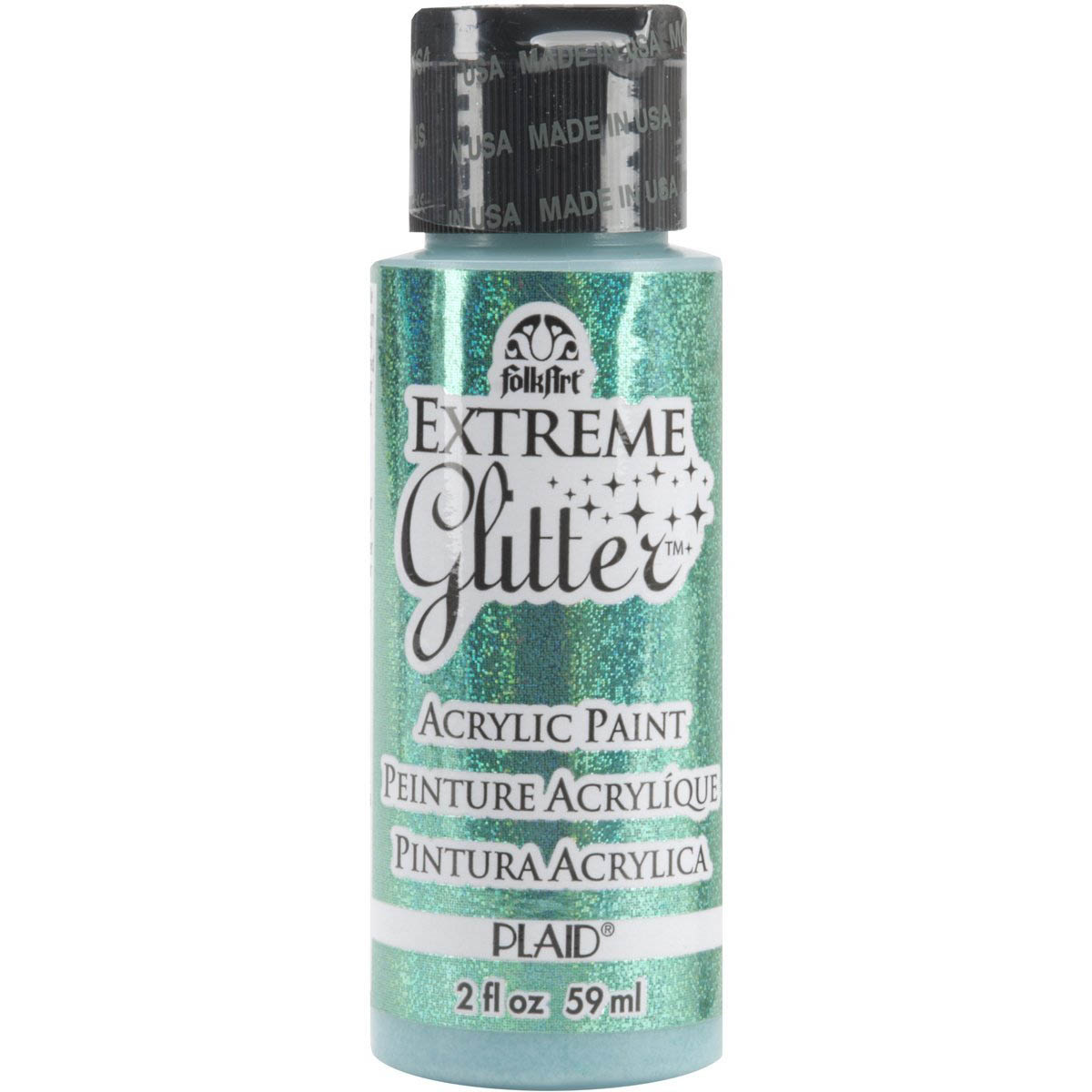 FolkArt ® Extreme Glitter™ - Aqua, 2 oz. - 2838