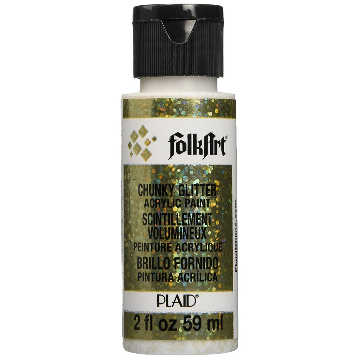 FolkArt ® Extreme Glitter™ - Chunky Gold, 2 oz. - 2858