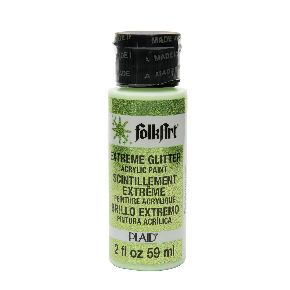 FolkArt ® Extreme Glitter™ - Neon Green, 2 oz. - 2769