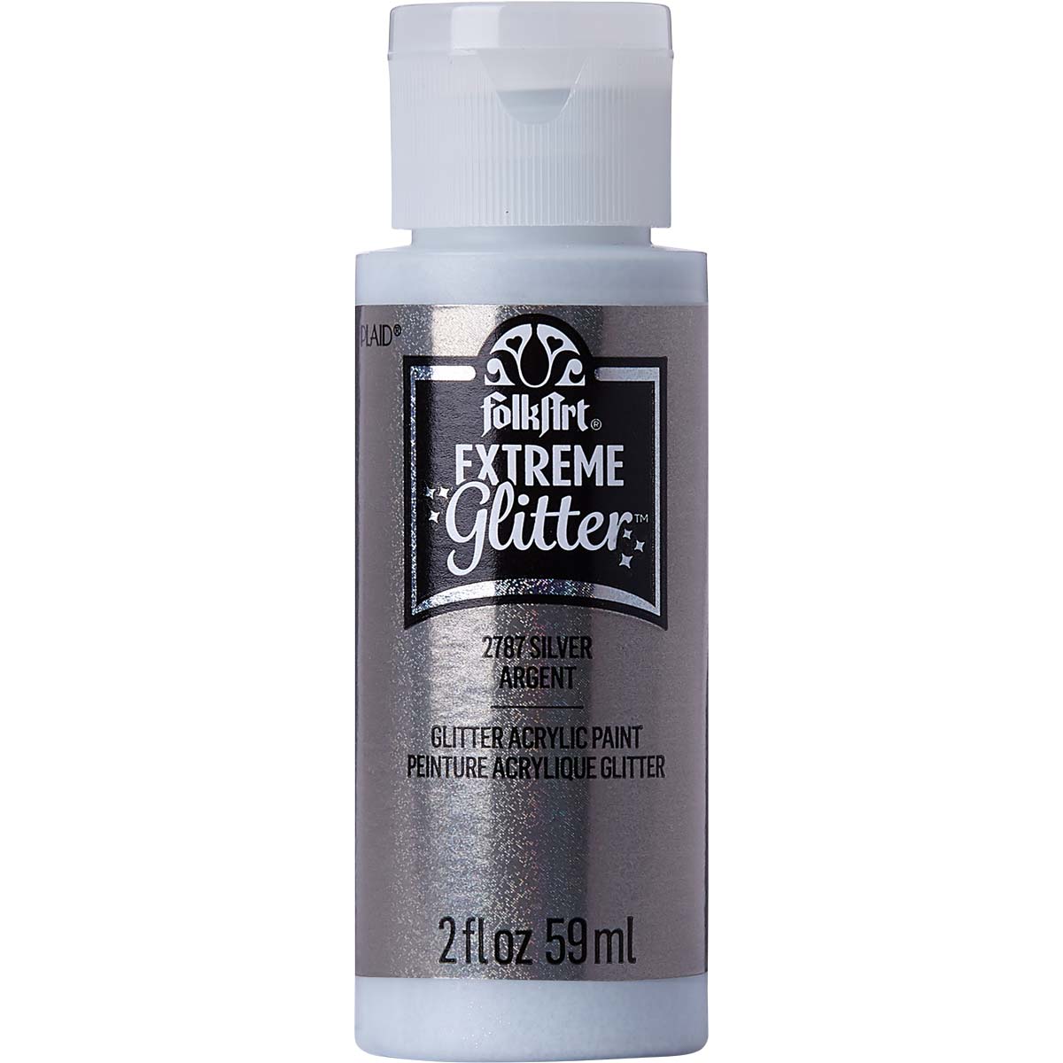 FolkArt ® Extreme Glitter™ - Silver, 2 oz. - 2787