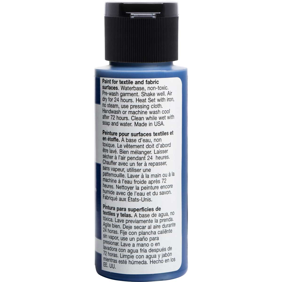 FolkArt ® Fabric™ Paint - Brush On - Brilliant Blue - 4421