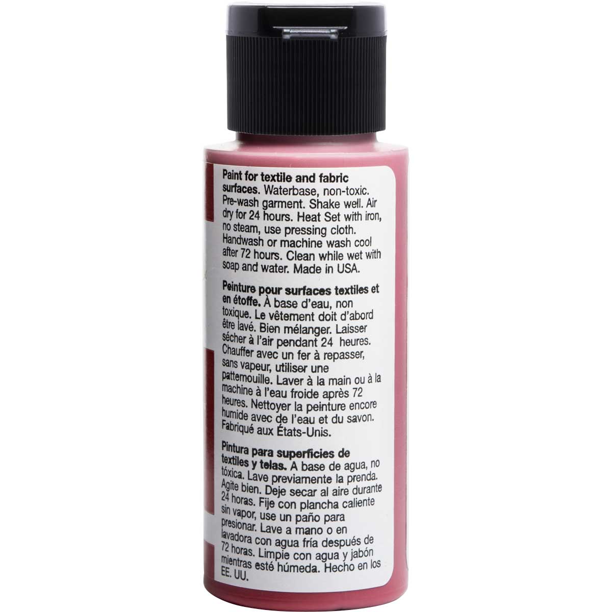 FolkArt ® Fabric™ Paint - Brush On - Engine Red - 4405