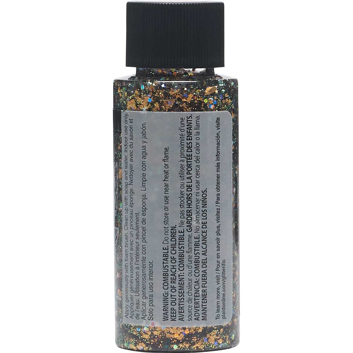 FolkArt ® Glitterific™ Acrylic Paint - Cinnamon, 2 oz. - 5928