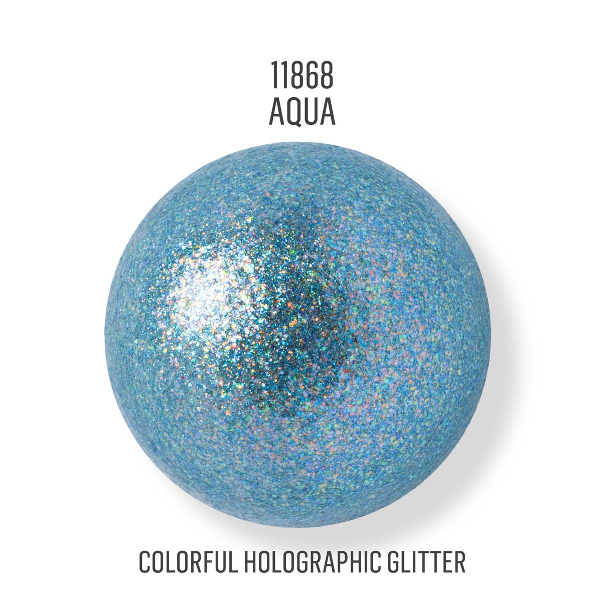 FolkArt ® Glitterific Fine™ Acrylic Paint - Aqua, 2 oz. - 11868