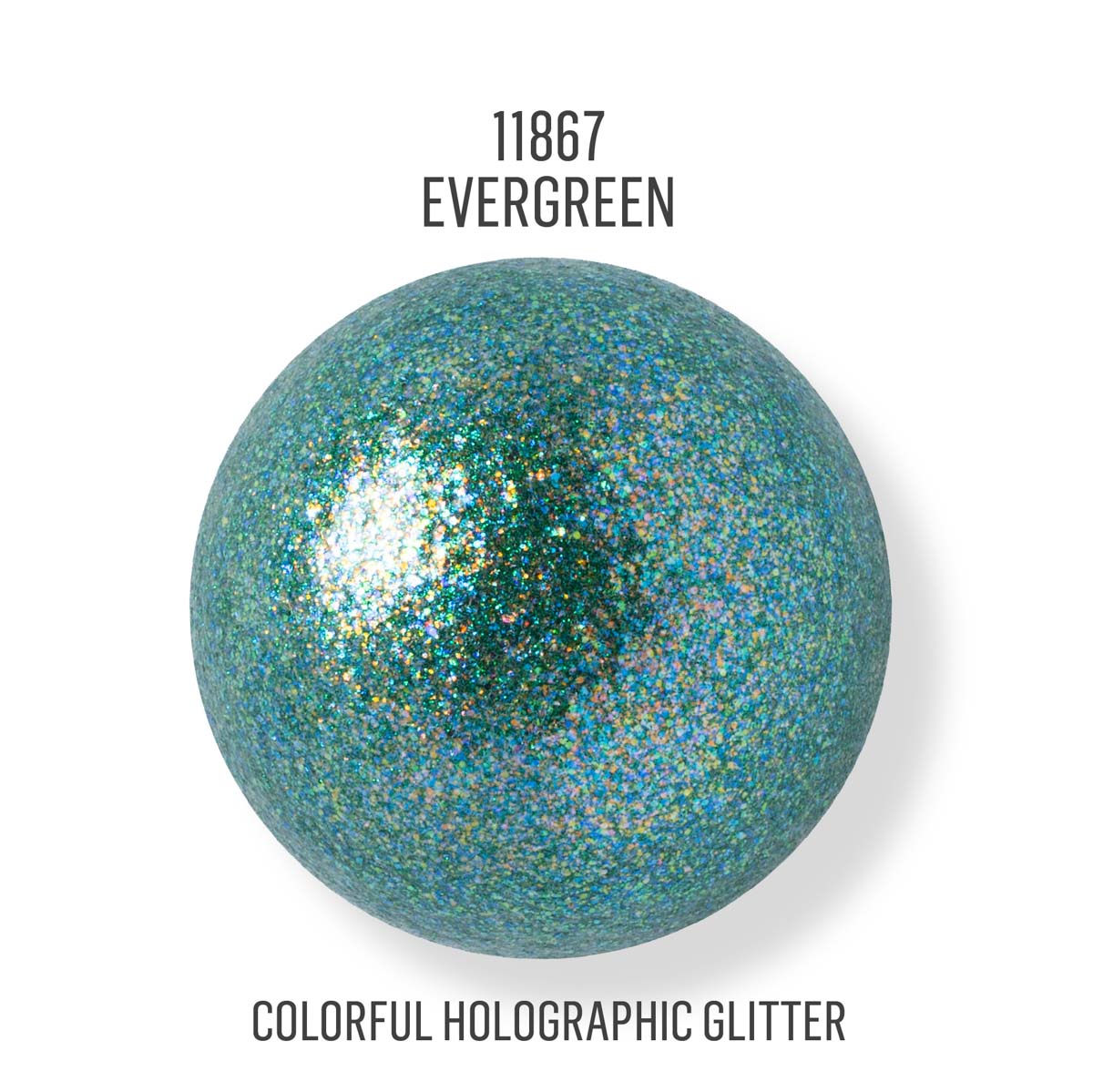 FolkArt ® Glitterific Fine™ Acrylic Paint - Evergreen, 2 oz. - 11867