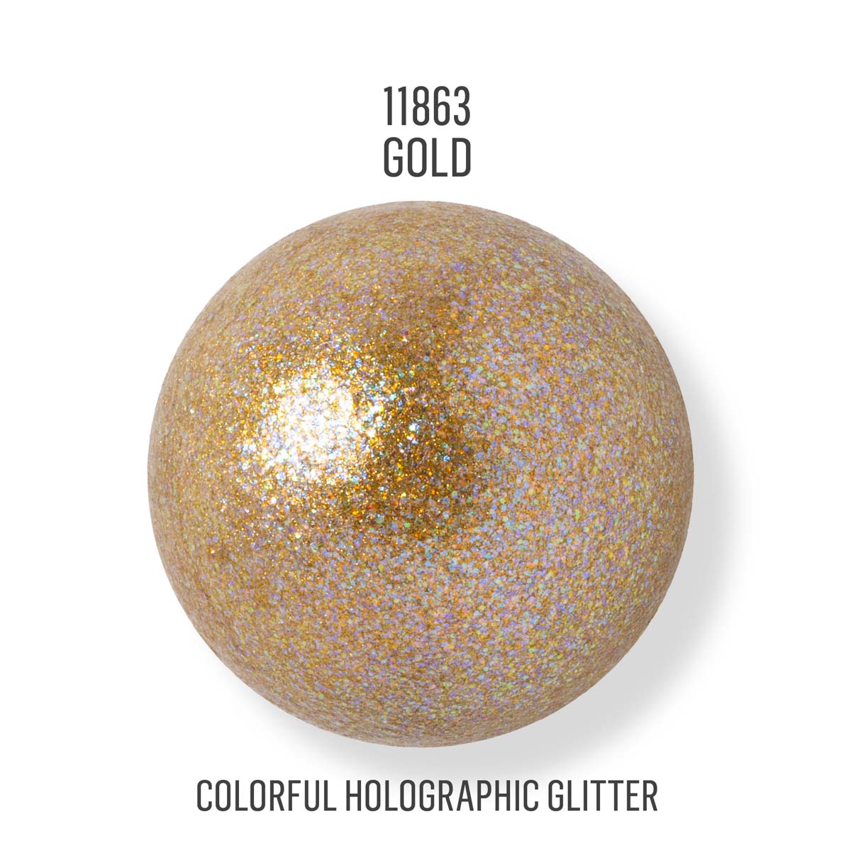 FolkArt ® Glitterific Fine™ Acrylic Paint - Gold, 2 oz. - 11863