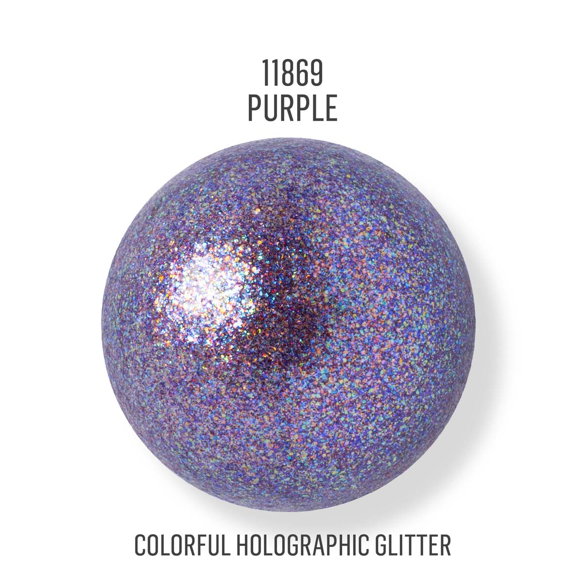 FolkArt ® Glitterific Fine™ Acrylic Paint - Purple, 2 oz. - 11869