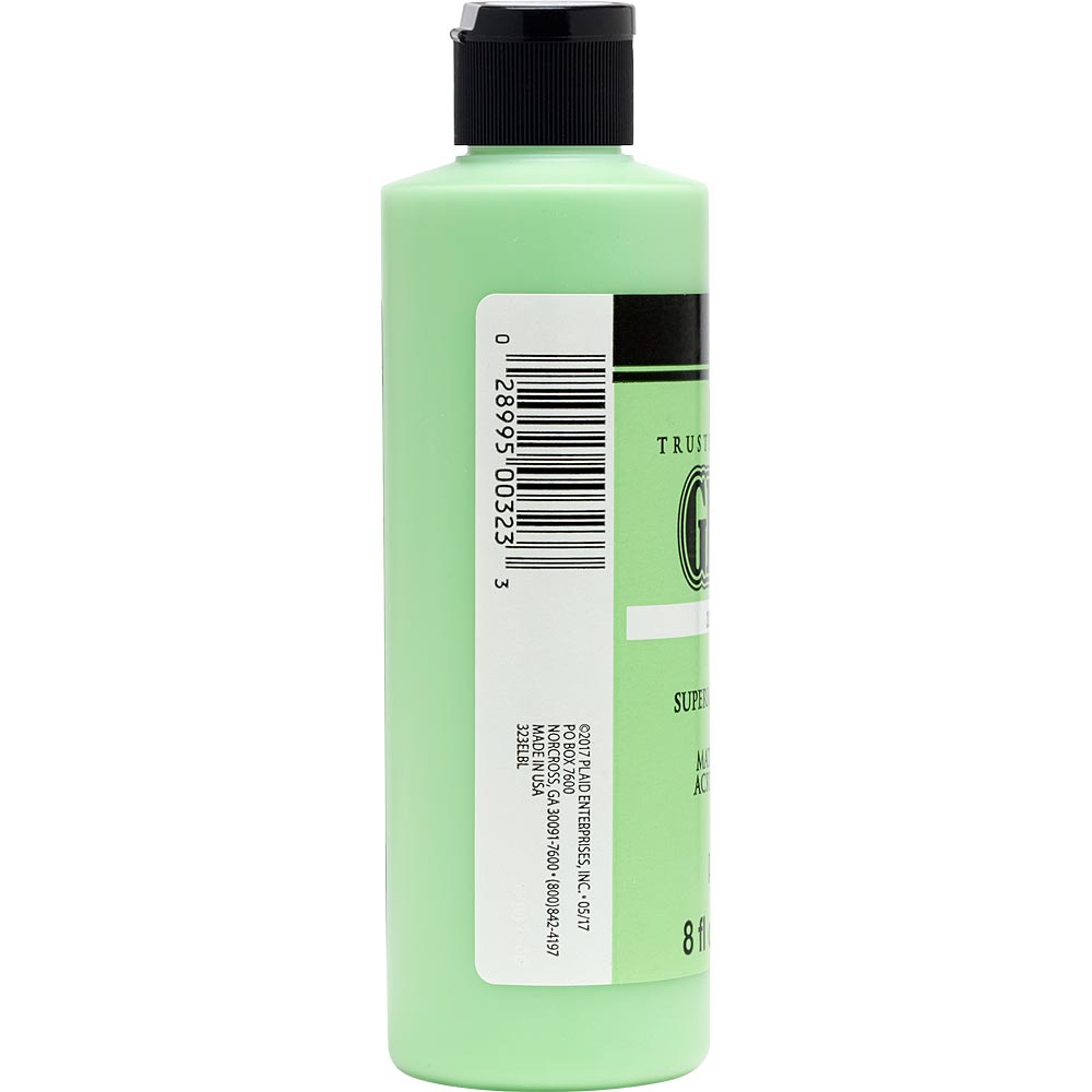 FolkArt ® Glow-in-the-Dark Acrylic Colors - Green, 8 oz. - 323E