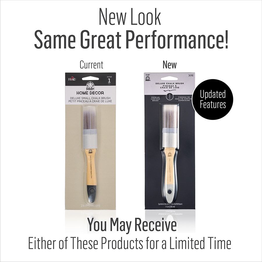 FolkArt ® Home Decor™ Brushes - Deluxe Small Chalk Brush - 34746
