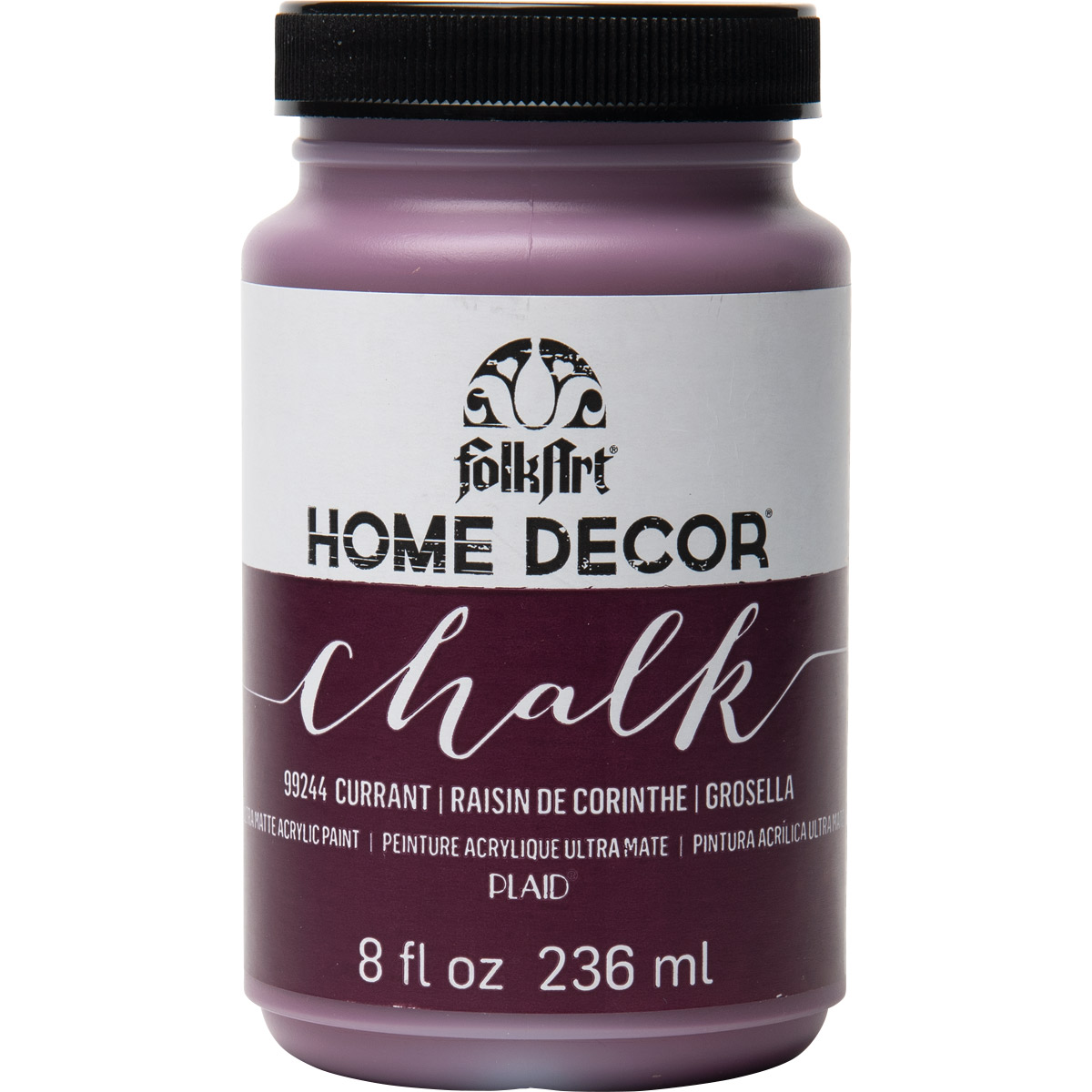 FolkArt Home Decor Chalk - Currant, 8 oz. - 99244