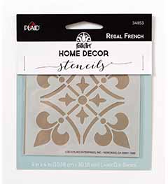 FolkArt ® Home Decor™ Stencils - Regal French - 34953
