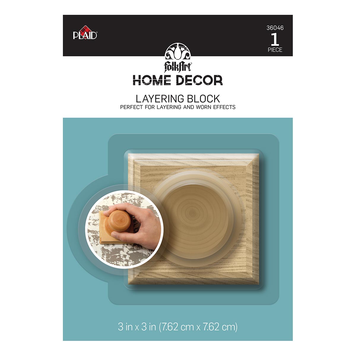 FolkArt ® Home Decor™ Tools - Layering Block - 36046