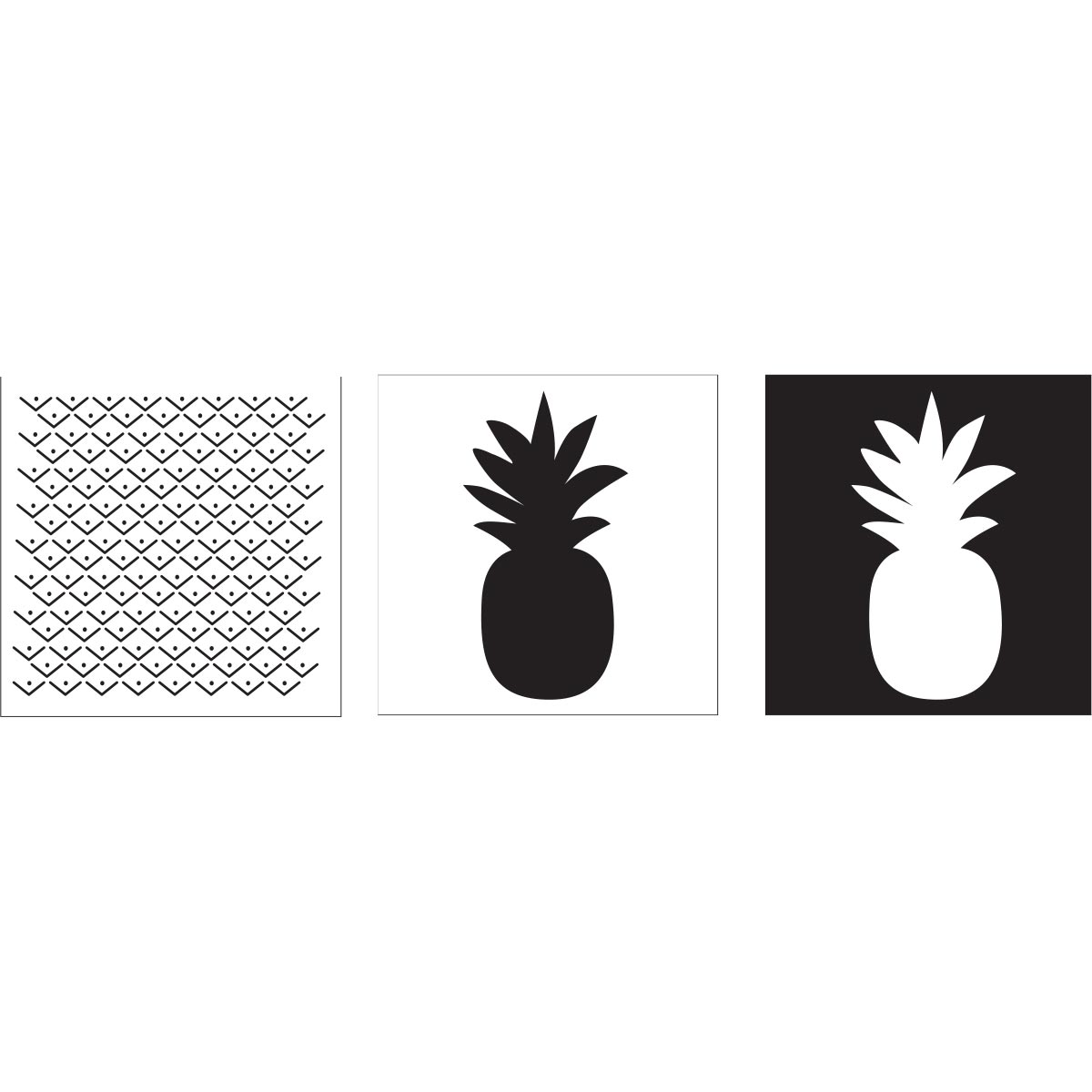 FolkArt ® Layering Stencils - Pineapple - 13232