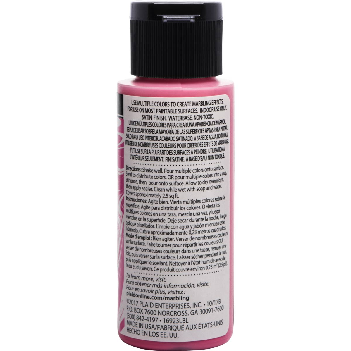 FolkArt ® Marbling Paint - Hot Pink, 2 oz. - 16923