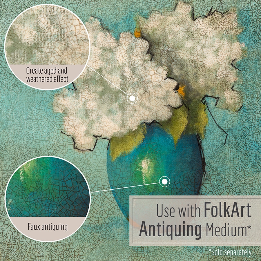 FolkArt ® Mediums - Fine Crackle Medium, 8 oz. - 51070