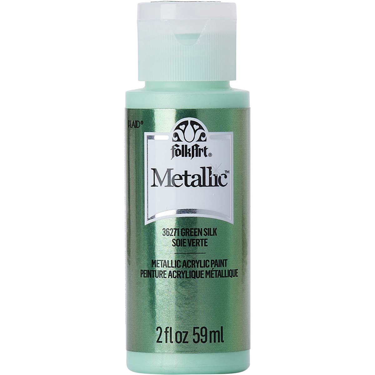 FolkArt ® Metallics - Green Silk, 2 oz. - 36271