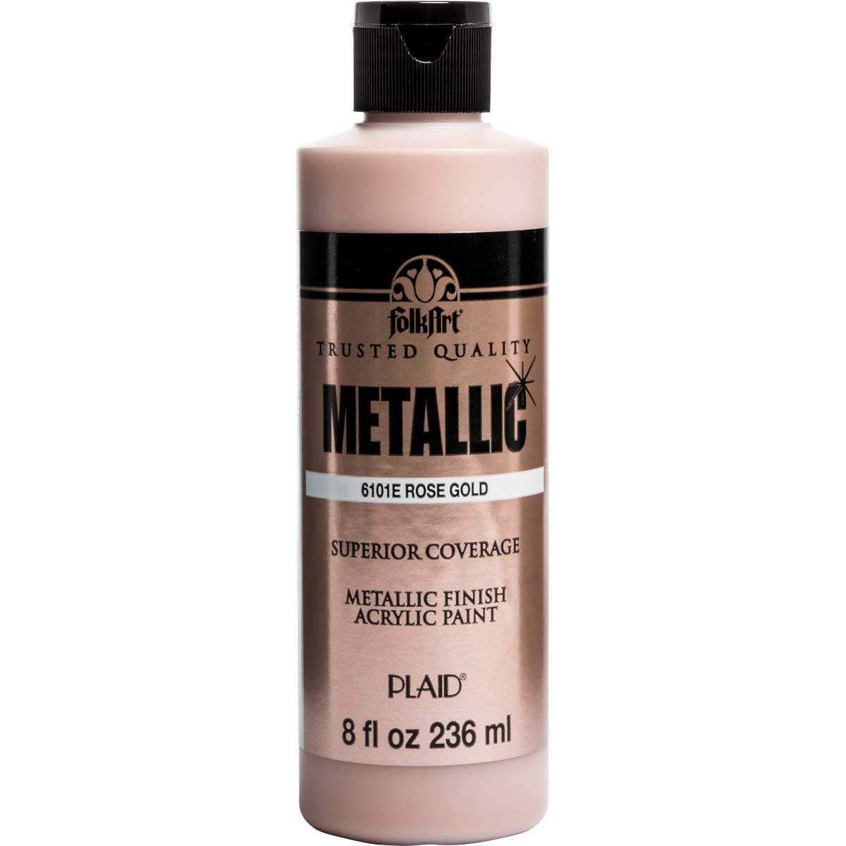 FolkArt ® Metallics - Rose Gold , 8 oz. - 6101E