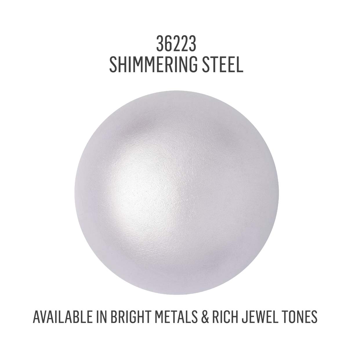 FolkArt ® Metallics - Shimmering Steel, 2 oz. - 36223