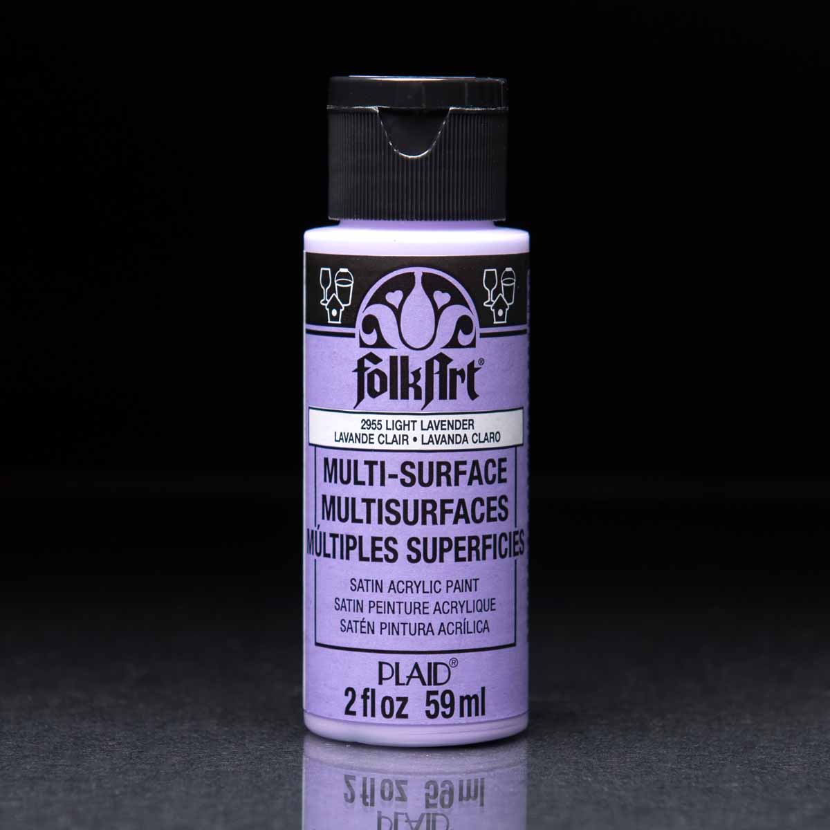 FolkArt ® Multi-Surface Satin Acrylic Paint 16 Color Set - Pastels - PROMOMSP16