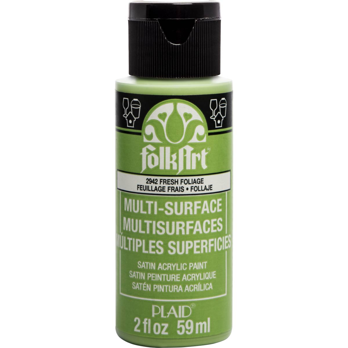 FolkArt ® Multi-Surface Satin Acrylic Paints - Fresh Foliage, 2 oz. - 2942